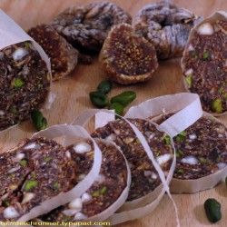 Rezeptbild: Salame di fichi (Feigensalami)