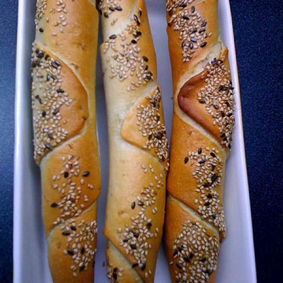 Rezeptbild: Knoblauchstangerl