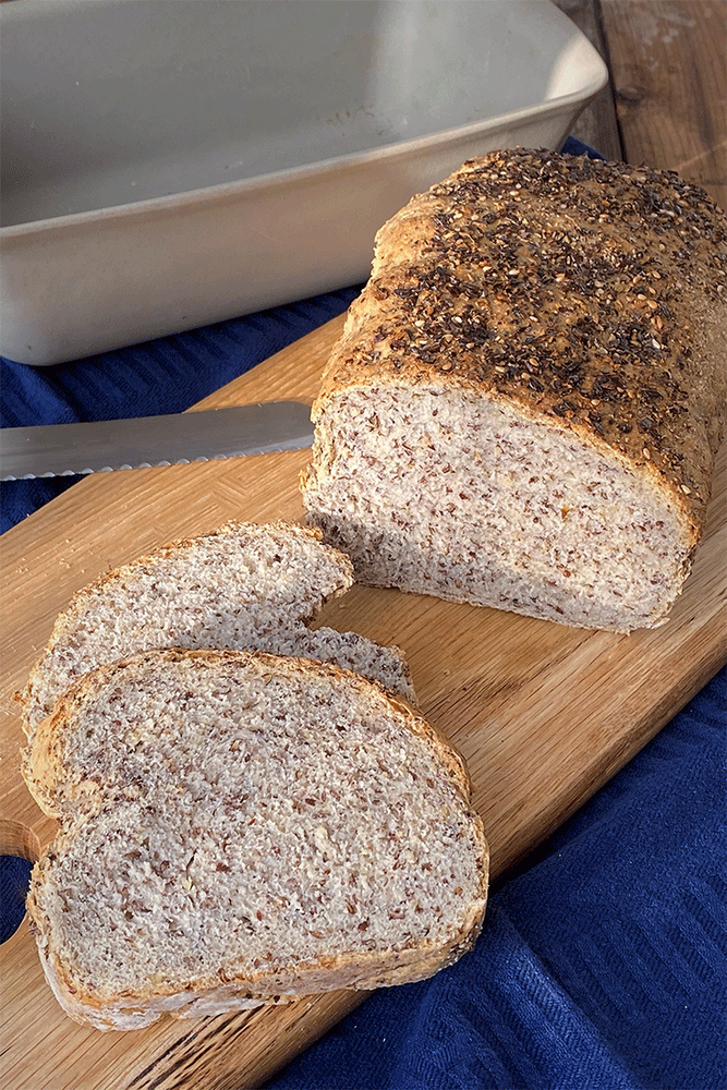 Rezeptbild: Dinkel-Chia-Brot
