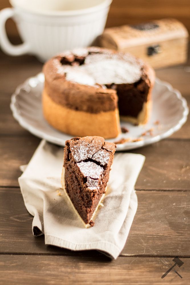 Rezeptbild: Schookoladen Maroni Kuchen