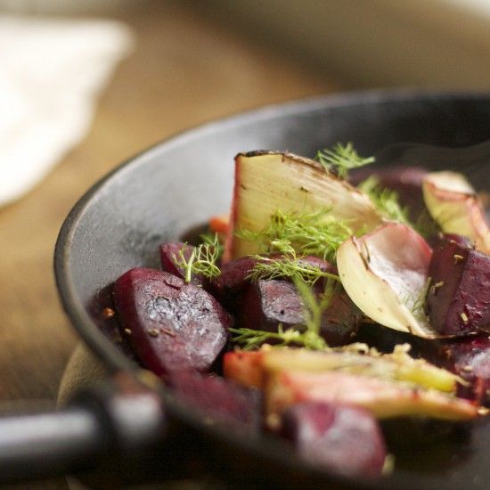 Rezeptbild: Rote Bete und Fenchel
