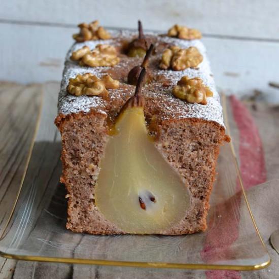 Rezeptbild: Walnuss Birnen Kuchen