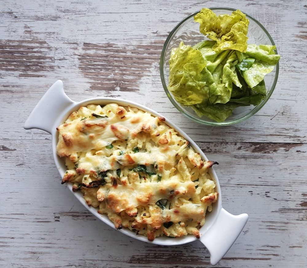 Rezeptbild: Spätzle – Bärlauch – Käse