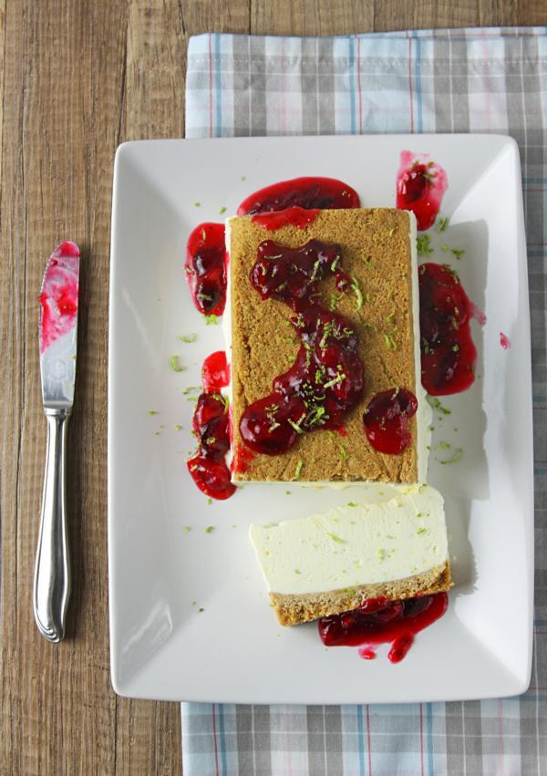 Rezeptbild: Limetten Cheesecake Semifreddo