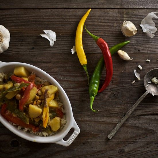 Rezeptbild: Buntes Gemüsecurry