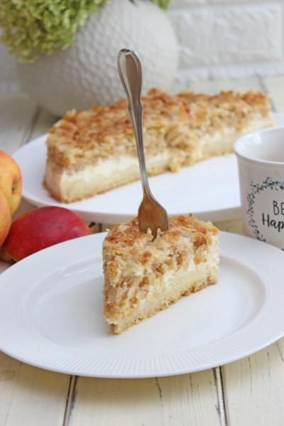 Rezeptbild: Apfel-Mandel-Käsekuchen Rezept