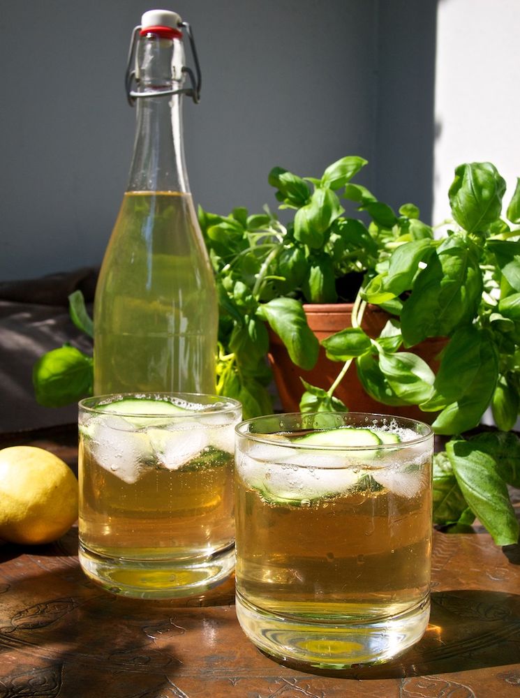 Rezeptbild: Basilikumsirup