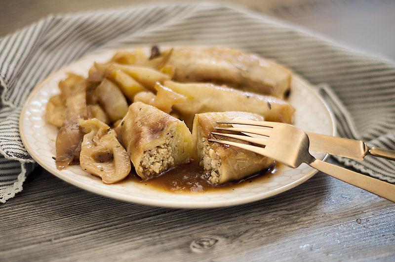 Rezeptbild: Kohlrouladen vegan - wie bei Muttern!