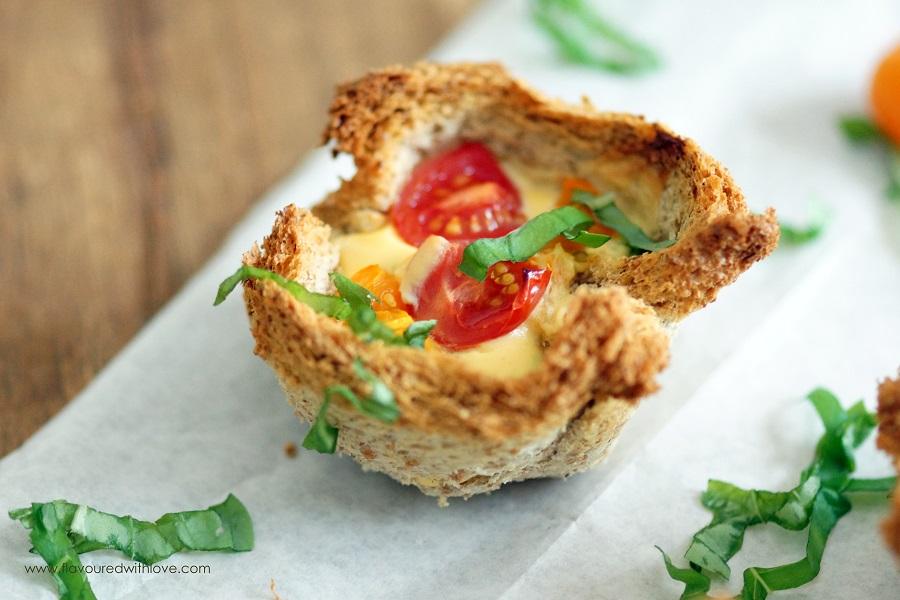 Rezeptbild: Ricotta Toast Muffins