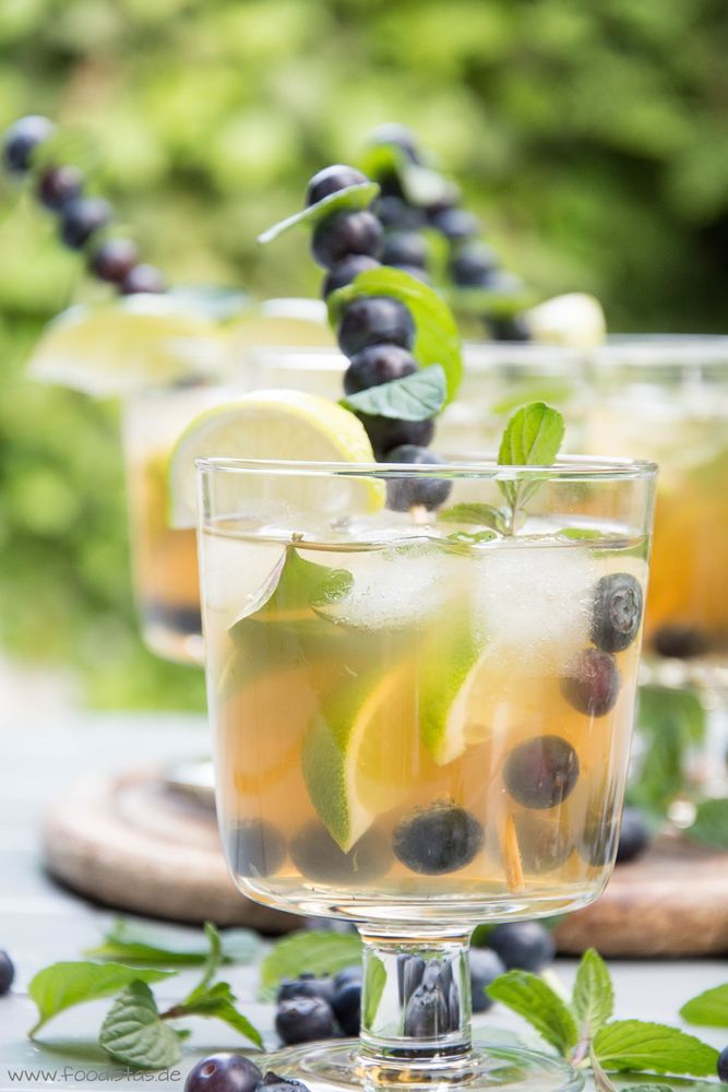 Rezeptbild: Huckleberry Mojito