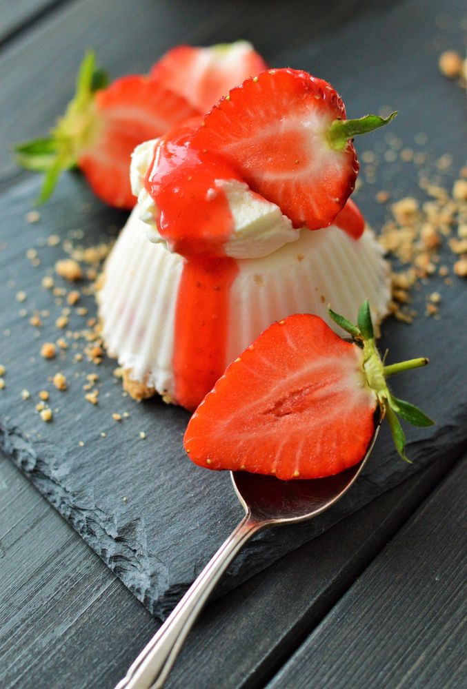 Rezeptbild: No-Bake-Cheescake-Ice