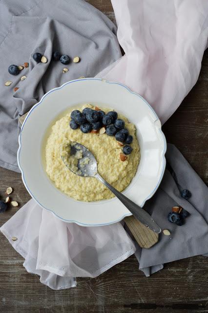 Rezeptbild: süßes Hirse Risotto 