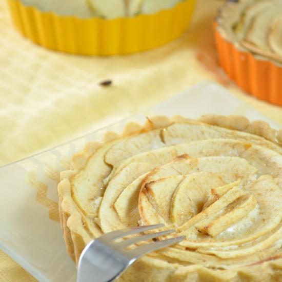 Rezeptbild: Bayrische Apfeltörtchen