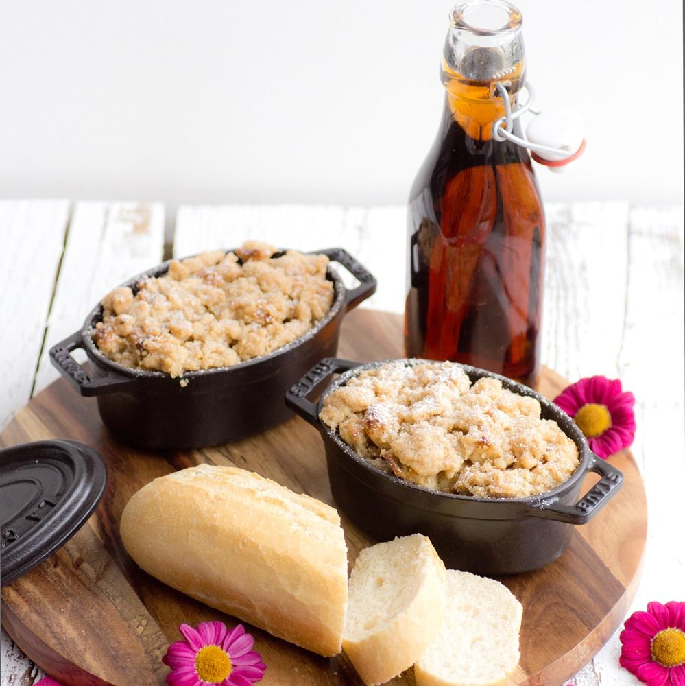 Rezeptbild: Mini-French-Toast-Aufläufe mit Streuseln