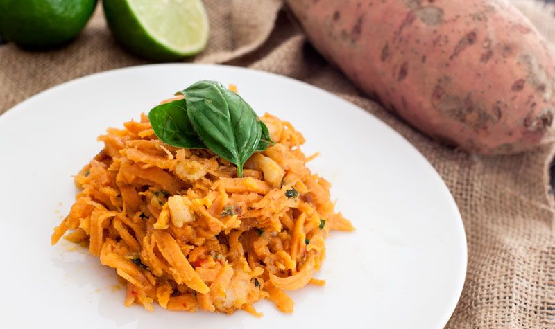 Rezeptbild: Sweet-Potato-Noodles