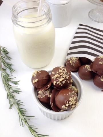 Rezeptbild: winterliche Pralinen