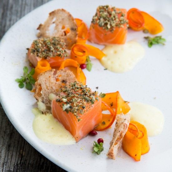 Rezeptbild: Sashimi vom Lachs...