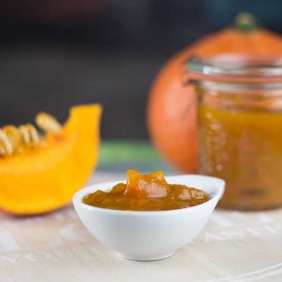 Rezeptbild: einfaches, leckeres Kürbischutney