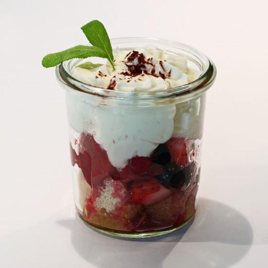 Rezeptbild: Gemischte-Beeren-Tiramisu