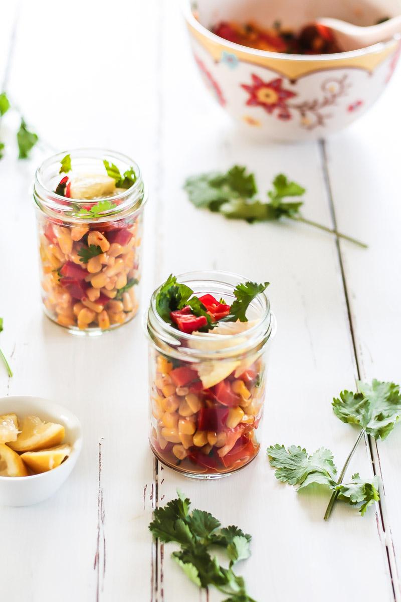 Rezeptbild: Würziger Maissalat für's Grillfest