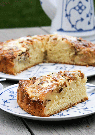 Rezeptbild: Apfel Rahm Kuchen