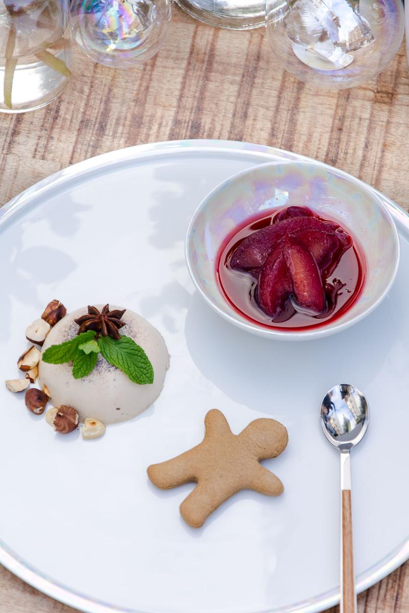 Rezeptbild: Lebkuchen Panna Cotta