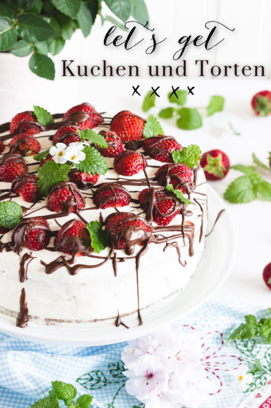 Rezeptebuch Coverbild: Rezepte für Kuchen und Torten