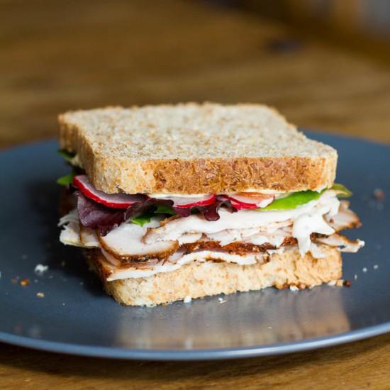 Rezeptbild: Puten Pastrami aus dem Ofen