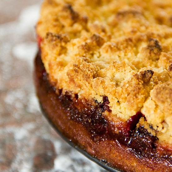 Rezeptbild: Erdbeerstreuselkuchen