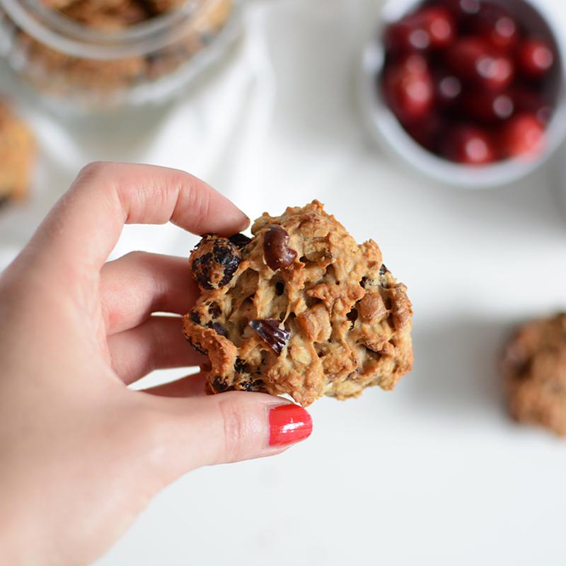 Rezeptbild: Cranberry-Cookies