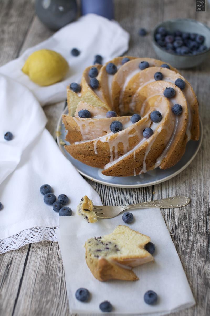Rezeptbild: Blaubeer Guglhupf