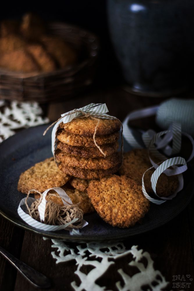Rezeptbild: Einfache und schnelle Haferflocken-Makronen