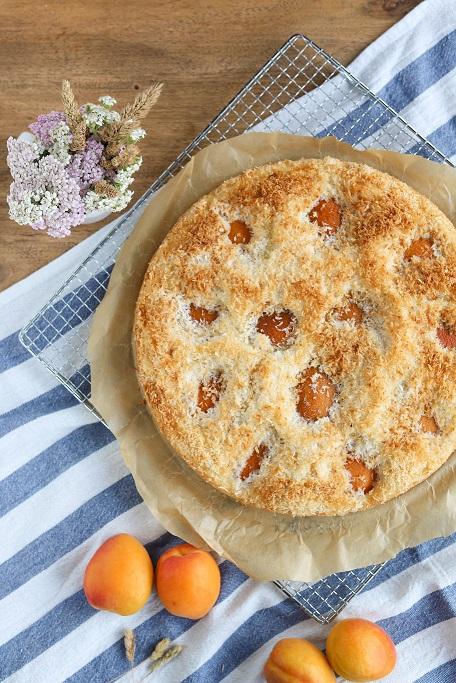 Rezeptbild: Aprikosen-Kokos-Kuchen