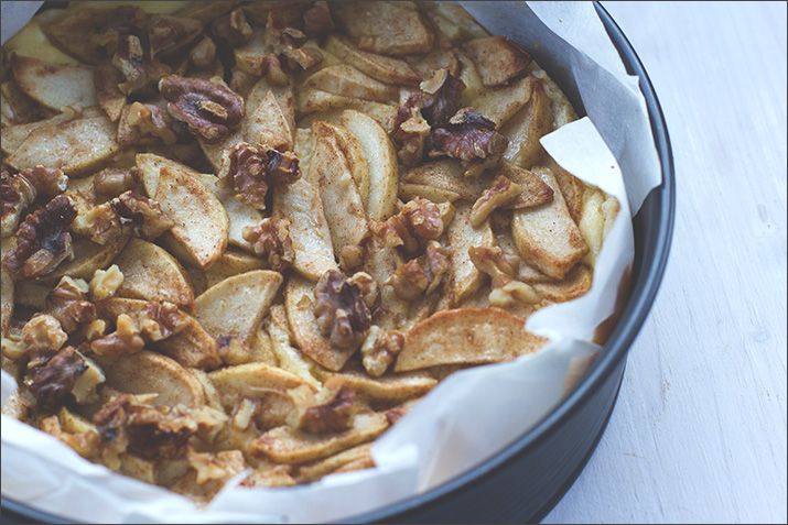Rezeptbild: Apfel-Walnuss-Kuchen