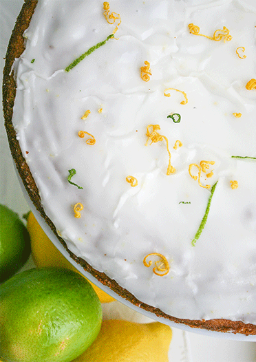 Rezeptbild: Citronmåne – Dänischer Zitronenkuchen