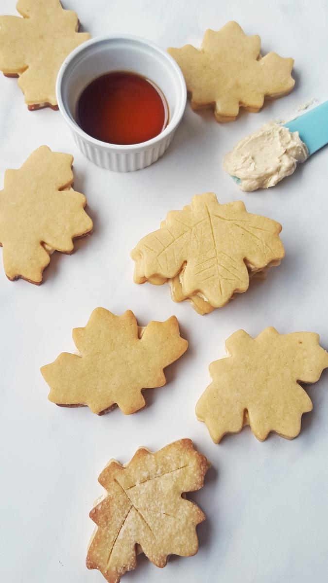 Rezeptbild: Kanadische Maple Cream Cookies