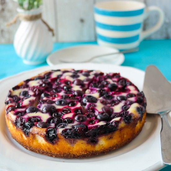 Rezeptbild: Blueberry Cheesecake