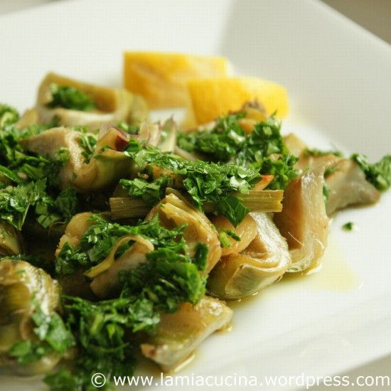 Rezeptbild: Artischocken römische Art