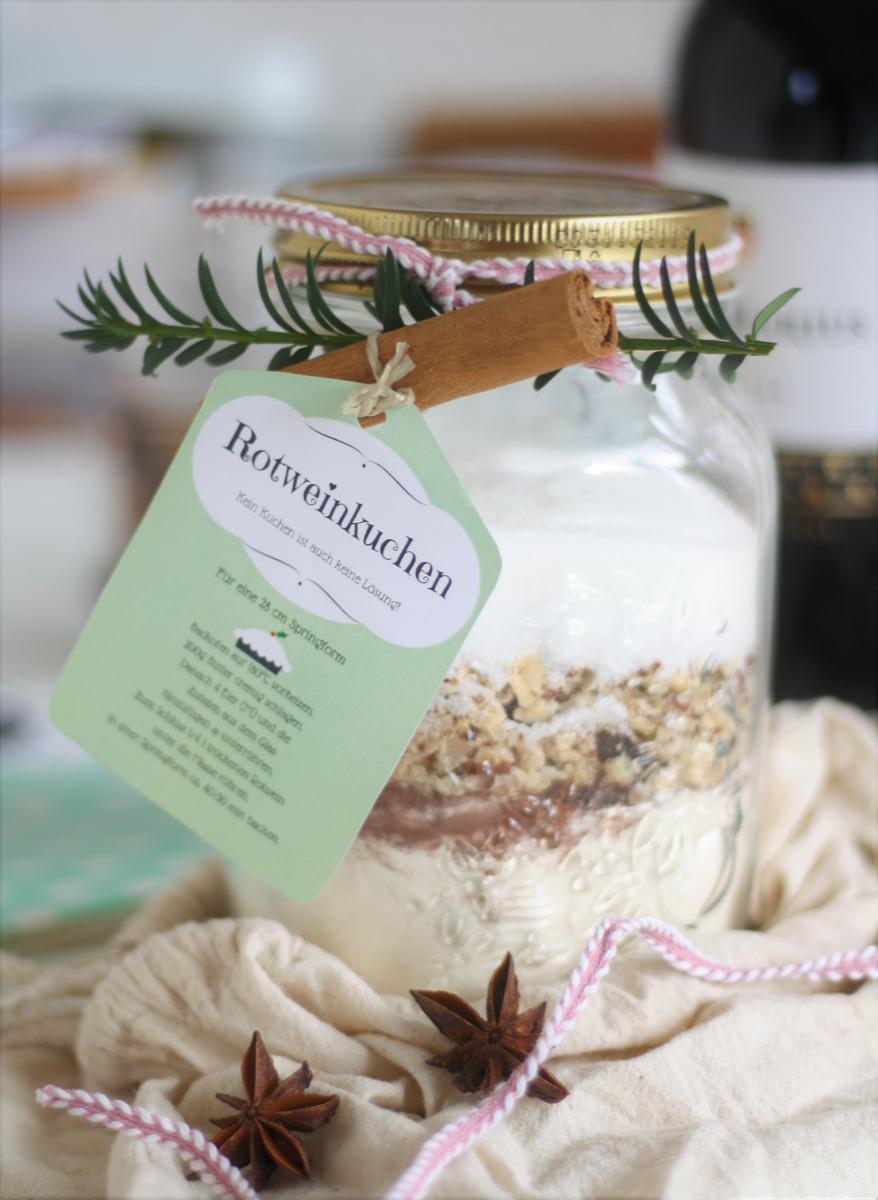 Rezeptbild: Backmischung im Glas Geschenke aus der Küche