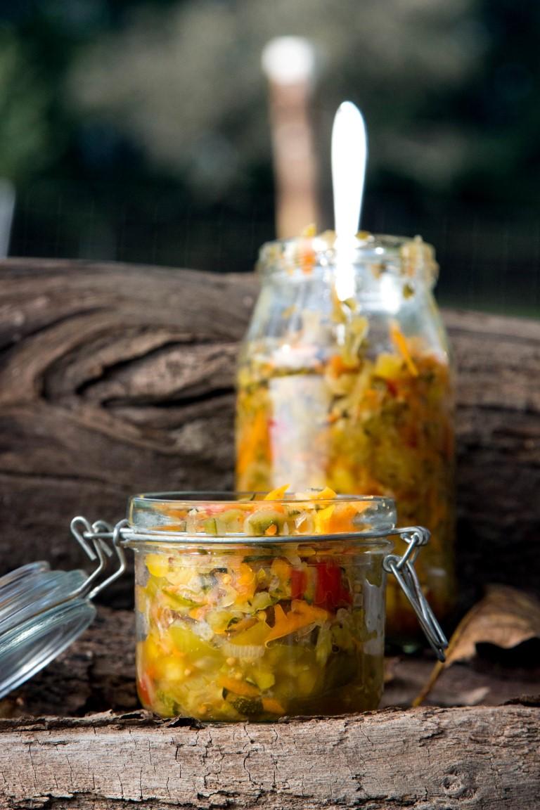 Rezeptbild: EINGELEGTER GEMÜSESALAT