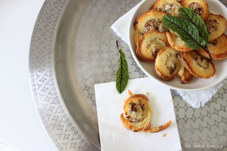 Rezeptbild: Kräuterschnecken aus Quarkteig...