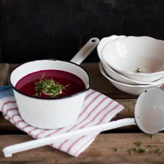 Rezeptbild: Rote Bete & Apfel Suppe