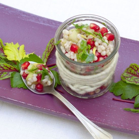 Rezeptbild: Graupen-Granatapfel-Salat