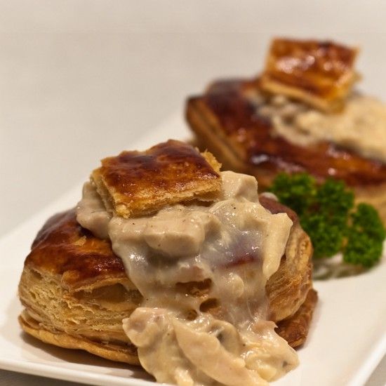 Rezeptbild: Bouchée à la reine (Paschtéit)