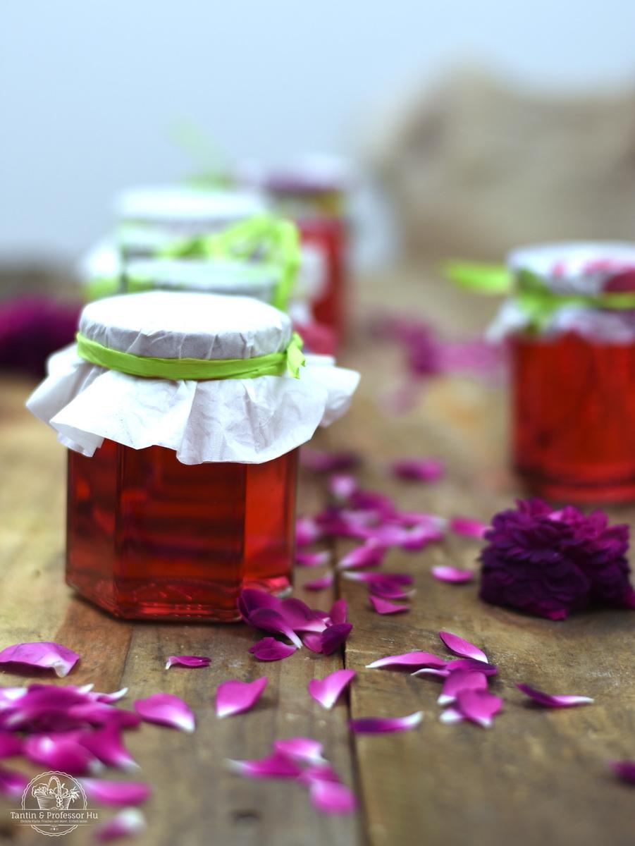 Rezeptbild: Rosenblüten-Gelee