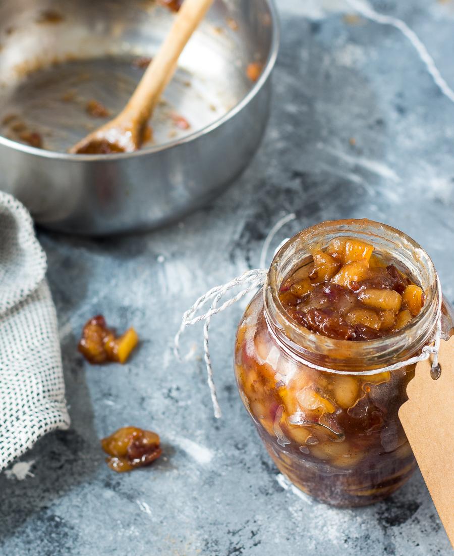 Rezeptbild: Quitten Birnen Chutney