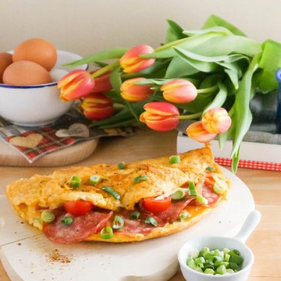 Rezeptbild: Bergfrühling-Omelette