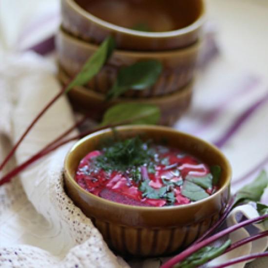 Rezeptbild: Rote-Bete-Suppe
