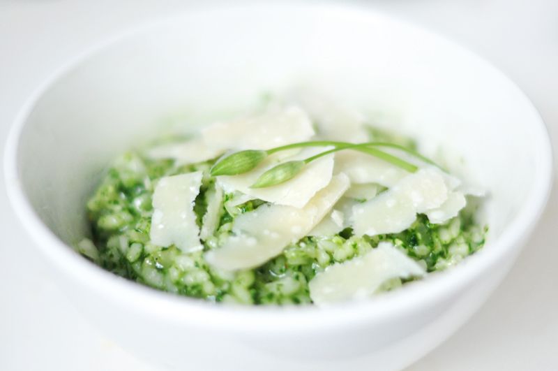 Rezeptbild: Bärlauch-Ristotto
