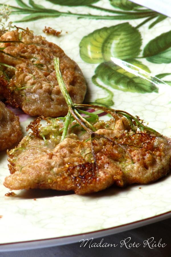 Rezeptbild: Hollerküchlein "Blütenwolke"